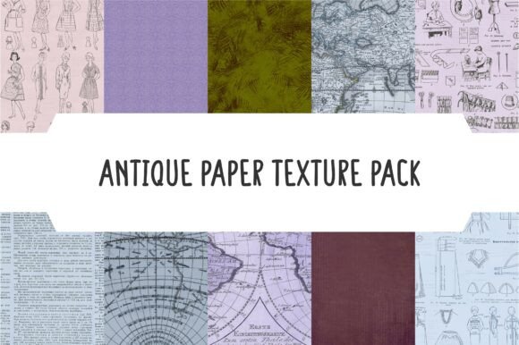 Download Antique Paper Texture Pack - Antique paper Collection